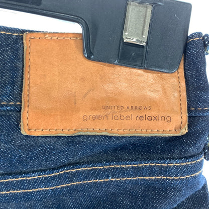 【中古品】【メンズ】 UNITED ARROWS ユナイテッドアローズ GREEN LABEL RELAXING 3214-199-3822 LOOSE TAPERED SELVIDGE DENIM PANTS ボタンフライ 159-260928-ny-11-fuzh サイズ：S カラー：インディゴ 万代Net店