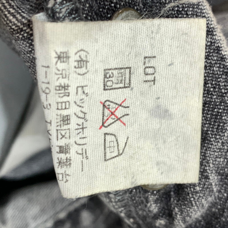 【中古品】【メンズ】 TMT ティーエムティー BIGHOLIDAY パンツ ボタンフライ ダメージデニムパンツ 151-260928-ny-12-fuzh サイズ：M カラー：インクブラック 万代Net店