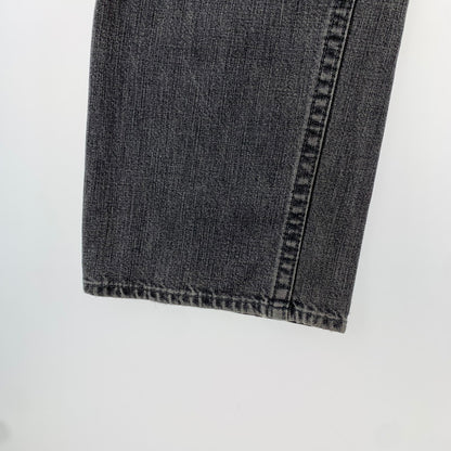 【中古品】【メンズ】 TMT ティーエムティー BIGHOLIDAY パンツ ボタンフライ ダメージデニムパンツ 151-260928-ny-12-fuzh サイズ：M カラー：インクブラック 万代Net店