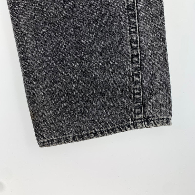 【中古品】【メンズ】 TMT ティーエムティー BIGHOLIDAY パンツ ボタンフライ ダメージデニムパンツ 151-260928-ny-12-fuzh サイズ：M カラー：インクブラック 万代Net店
