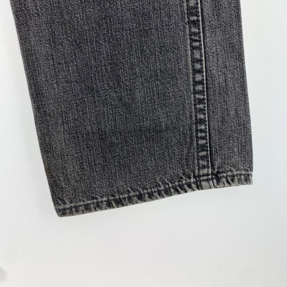 【中古品】【メンズ】 TMT ティーエムティー BIGHOLIDAY パンツ ボタンフライ ダメージデニムパンツ 151-260928-ny-12-fuzh サイズ：M カラー：インクブラック 万代Net店