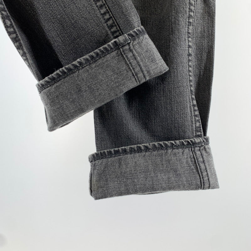 【中古品】【メンズ】 TMT ティーエムティー BIGHOLIDAY パンツ ボタンフライ ダメージデニムパンツ 151-260928-ny-12-fuzh サイズ：M カラー：インクブラック 万代Net店