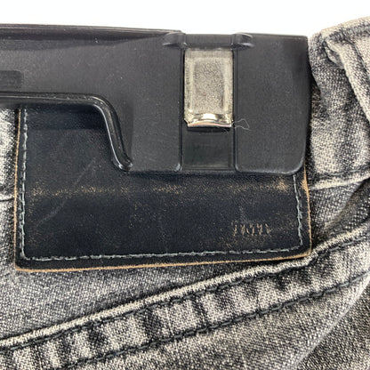 【中古品】【メンズ】 TMT ティーエムティー BIGHOLIDAY パンツ ボタンフライ ダメージデニムパンツ 151-260928-ny-12-fuzh サイズ：M カラー：インクブラック 万代Net店