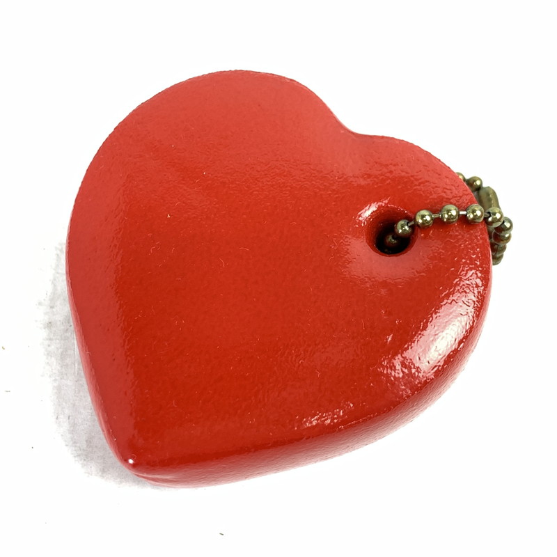 【中古品】【レディース】 HOLLYWOOD LAUNCH MARKET ハリウッドランチマーケット キーホルダー RED ハート 可愛い かわいい おしゃれ オシャレ ※穴・シワあり 208-260829-io-17-fuzh カラー：レッド 万代Net店