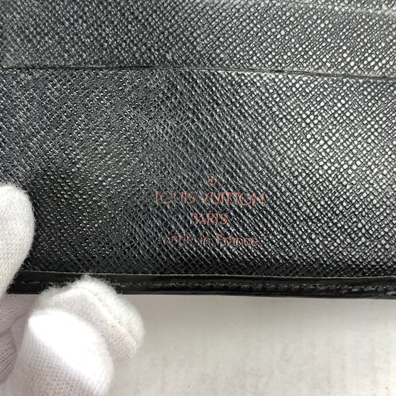 【中古品】【メンズ】 LOUIS VUITTON ルイ・ヴィトン M63542 エピ ポルト ビエ カルト クレディ モネ レザー ノワール BLACK 箱・SHOP袋付属 ※使用感・ふくらみ型あり・袋傷みあり 179-260829-io-21-fuzh カラー：ブラック 万代Net店