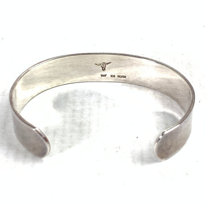【中古品】【レディース】 TADY&KING 平打ちバングル SV.K18 ロングホーン アクセサリー SILVER 925 K18 サイズ:18cm程度 TADY COMPANY 保存袋付 ※使用感あり 191-260829-io-24-fuzh カラー：シルバー 万代Net店