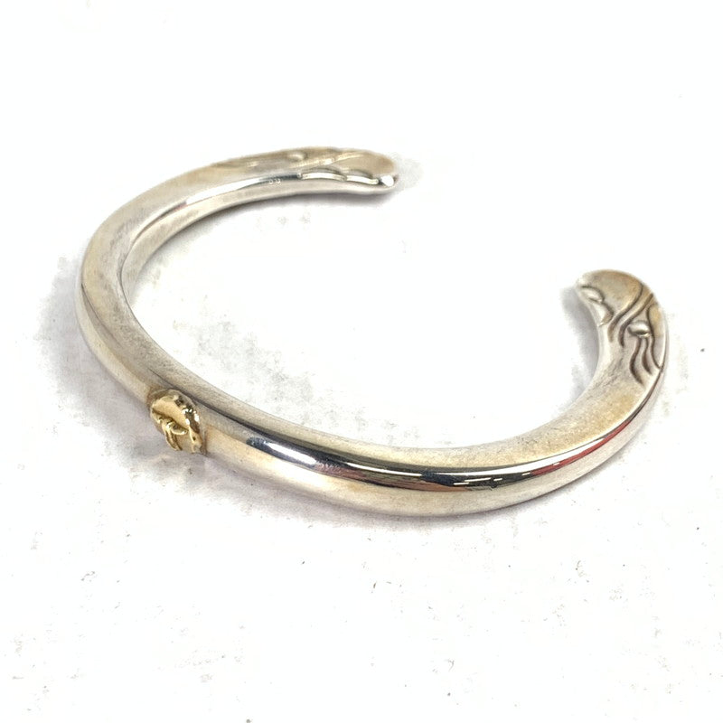 【中古品】【レディース】 TADY&KING ロングホーン バングル アクセサリー SILVER 925 K18 サイズ:18cm程度 保存袋付属 ※使用感あり 191-260829-io-25-fuzh カラー：シルバー 万代Net店