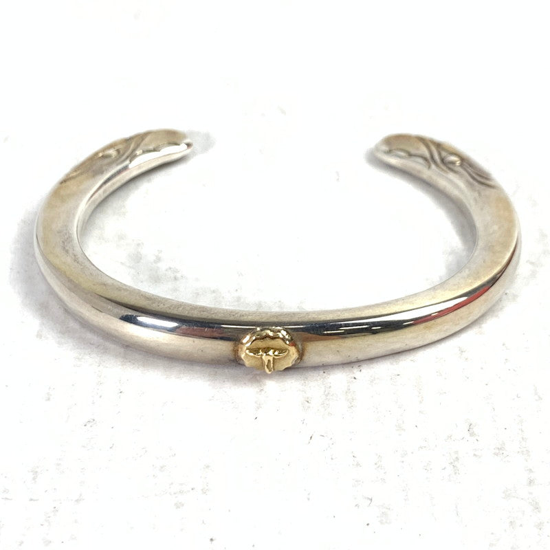 【中古品】【レディース】 TADY&KING ロングホーン バングル アクセサリー SILVER 925 K18 サイズ:18cm程度 保存袋付属 ※使用感あり 191-260829-io-25-fuzh カラー：シルバー 万代Net店