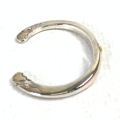 【中古品】【レディース】 TADY&KING ロングホーン バングル アクセサリー SILVER 925 K18 サイズ:18cm程度 保存袋付属 ※使用感あり 191-260829-io-25-fuzh カラー：シルバー 万代Net店
