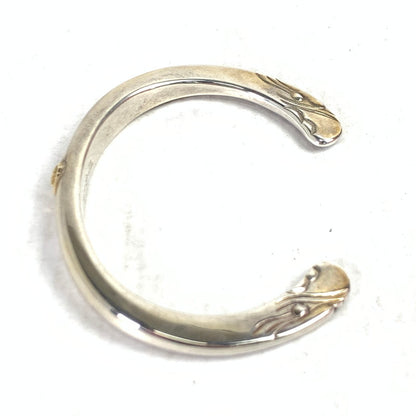 【中古品】【レディース】 TADY&KING ロングホーン バングル アクセサリー SILVER 925 K18 サイズ:18cm程度 保存袋付属 ※使用感あり 191-260829-io-25-fuzh カラー：シルバー 万代Net店
