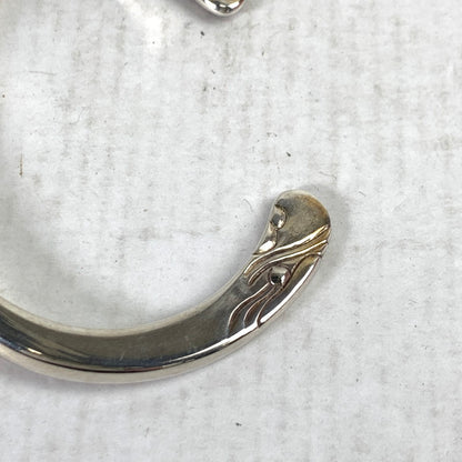 【中古品】【レディース】 TADY&KING ロングホーン バングル アクセサリー SILVER 925 K18 サイズ:18cm程度 保存袋付属 ※使用感あり 191-260829-io-25-fuzh カラー：シルバー 万代Net店