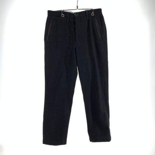 【中古品】【メンズ】 FREE WHEELERS フリーホイーラーズ WOOL PANTS ウールパンツ BLACK W32 パンツ ズボン 長ズボン ※使用感あり 156-260829-io-07-fuzh カラー：ブラック 万代Net店