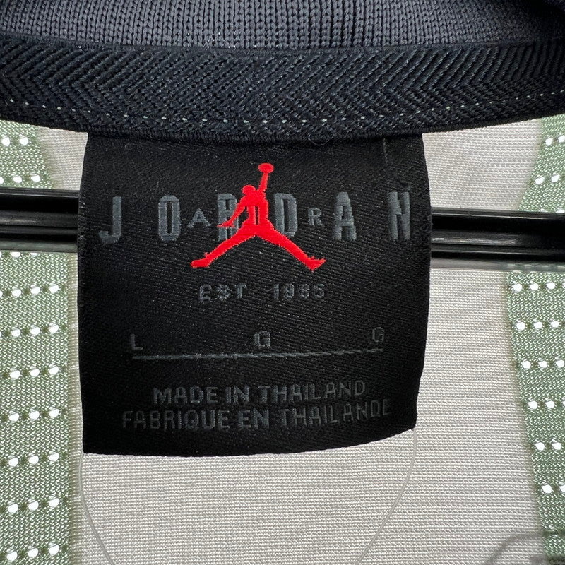 【中古品】【メンズ】 JORDAN BRAND M J BRK GOALIE TOP DDM JADE HORIZON グラフィックシャツメキシコ 半袖 Tシャツ グリーン ホワイト/SIZE:L/ストライプ/IM8211-370 148-260919-io-23-fuzh 万代Net店