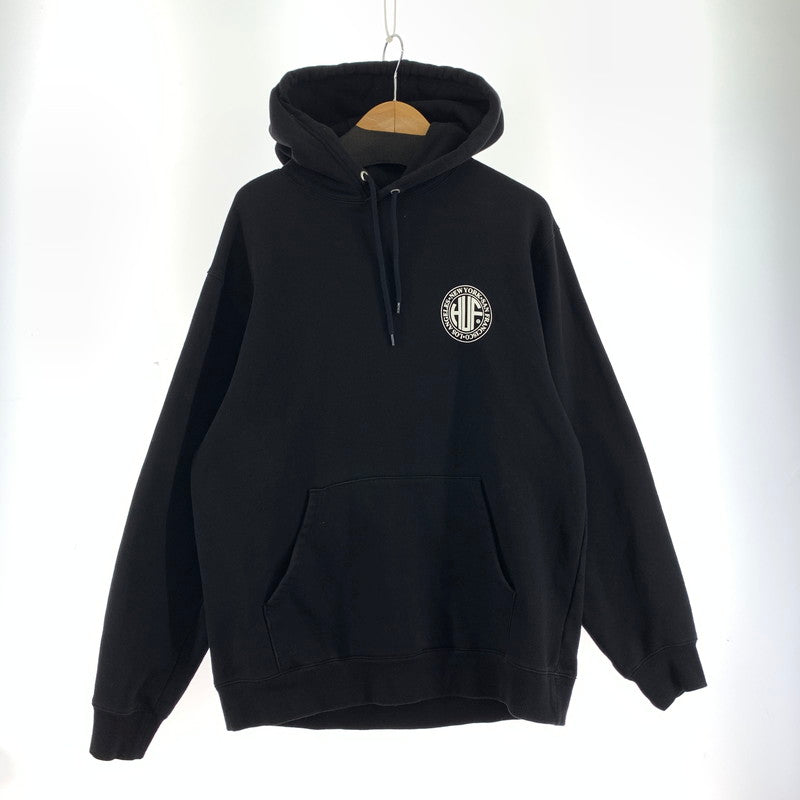 【中古品】【メンズ】 HUF ハフ REGIONAL PUFF HOODIE フーディー パーカー BLK/SIZE:XL 142-260925-ky-04-fuzh 万代Net店