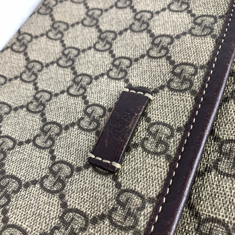 【中古品】【レディース】 GUCCI グッチ 223666 GGスプリーム ショルダーバッグ カバン BROWN ショルダー バッグ かばん 鞄 ※スレ・角スレあり 180-260829-io-29-fuzh カラー：ブラウン 万代Net店