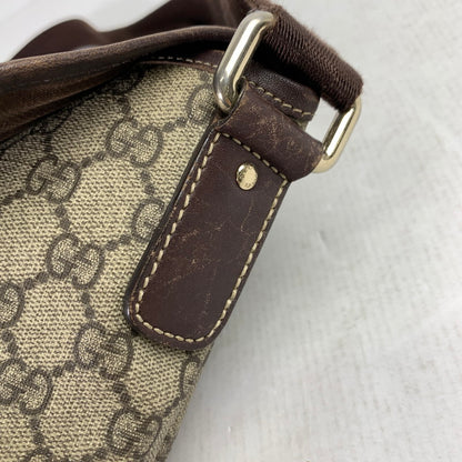 【中古品】【レディース】 GUCCI グッチ 223666 GGスプリーム ショルダーバッグ カバン BROWN ショルダー バッグ かばん 鞄 ※スレ・角スレあり 180-260829-io-29-fuzh カラー：ブラウン 万代Net店