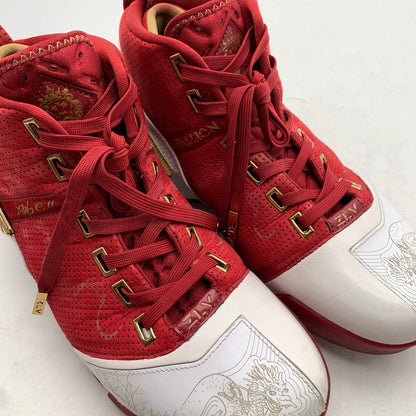 【中古品】【メンズ】 NIKE ナイキ 317253-611 ZOOM LEBRON 5 ズーム レブロン 5 チャイナ エディション スニーカー 靴 シューズ 160-260907-mh-13-fuzh サイズ：27.5cm カラー：レッド ホワイト 万代Net店