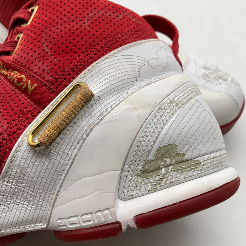 【中古品】【メンズ】 NIKE ナイキ 317253-611 ZOOM LEBRON 5 ズーム レブロン 5 チャイナ エディション スニーカー 靴 シューズ 160-260907-mh-13-fuzh サイズ：27.5cm カラー：レッド ホワイト 万代Net店