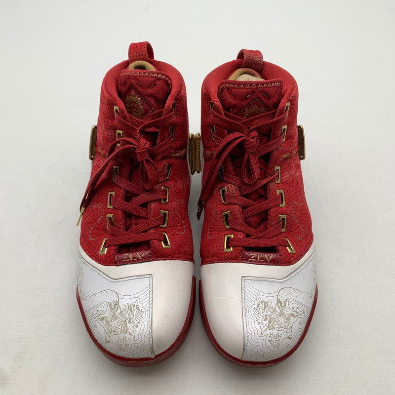 【中古品】【メンズ】 NIKE ナイキ 317253-611 ZOOM LEBRON 5 ズーム レブロン 5 チャイナ エディション スニーカー 靴 シューズ 160-260907-mh-13-fuzh サイズ：27.5cm カラー：レッド ホワイト 万代Net店