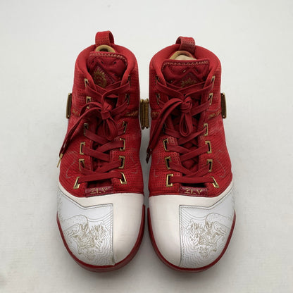 【中古品】【メンズ】 NIKE ナイキ 317253-611 ZOOM LEBRON 5 ズーム レブロン 5 チャイナ エディション スニーカー 靴 シューズ 160-260907-mh-13-fuzh サイズ：27.5cm カラー：レッド ホワイト 万代Net店