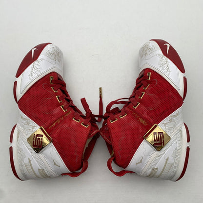 【中古品】【メンズ】 NIKE ナイキ 317253-611 ZOOM LEBRON 5 ズーム レブロン 5 チャイナ エディション スニーカー 靴 シューズ 160-260907-mh-13-fuzh サイズ：27.5cm カラー：レッド ホワイト 万代Net店