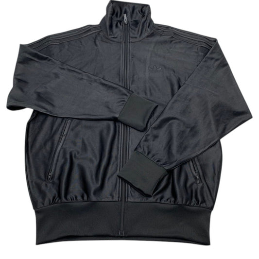 【中古品】【メンズ】 ADIDAS アディダス JW5960 FIREBIRD TRACK TOP トラックトップ ジャージ 上着 アウター ジャケット BLACK Mサイズ ※引っ掛けあり 148-260830-io-05-fuzh カラー：ブラック 万代Net店