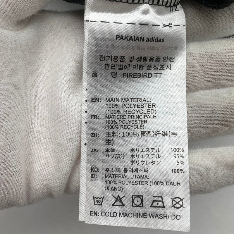 【中古品】【メンズ】 ADIDAS アディダス JW5960 FIREBIRD TRACK TOP トラックトップ ジャージ 上着 アウター ジャケット BLACK Mサイズ ※引っ掛けあり 148-260830-io-05-fuzh カラー：ブラック 万代Net店