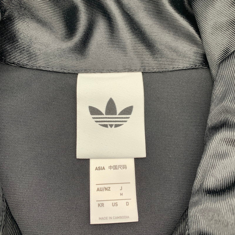【中古品】【メンズ】 ADIDAS アディダス JW5960 FIREBIRD TRACK TOP トラックトップ ジャージ 上着 アウター ジャケット BLACK Mサイズ ※引っ掛けあり 148-260830-io-05-fuzh カラー：ブラック 万代Net店