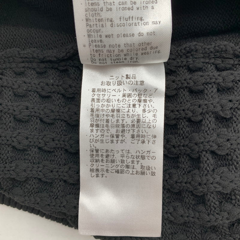【中古品】【メンズ】 1PIU1UGUALE3 RELAX ウノピゥウノウグァーレトレ リラックス USK-24003 スピンドルロゴワッフル ジョガーパンツ BLACK Sサイズ ※引っ掛けあり・使用感あり 151-260830-io-03-fuzh カラー：ブラックレッド 万代Net店