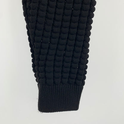 【中古品】【メンズ】 1PIU1UGUALE3 RELAX ウノピゥウノウグァーレトレ リラックス USK-24003 スピンドルロゴワッフル ジョガーパンツ BLACK Sサイズ ※引っ掛けあり・使用感あり 151-260830-io-03-fuzh カラー：ブラックレッド 万代Net店