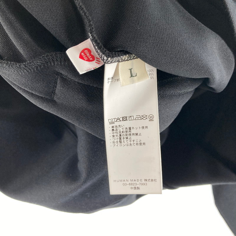 【中古品】【メンズ】 HUMAN MADE ヒューマンメード HM31JK023 TRACK JACKET トラックジャケット カラーBLACK SIZE:L 26SS 142-260828-ky-07-fuzh 万代Net店