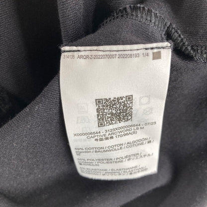 【中古品】【メンズ】 ARC'TERYX アークテリクス CAPTIVE ARC'WORD L.S TEE キャプティブ アークワード 長袖シャツ カラーBLACK SIZE:S　 144-260828-ky-05-fuzh 万代Net店