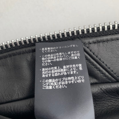 【中古品】【メンズ】 SCHOTT ショット 782-5950055 LEATHER HOOED JACKET レザーフーディージャケット BLACK Lサイズ ※汚れ・色抜けあり 145-260830-io-07-fuzh カラー：ブラック 万代Net店