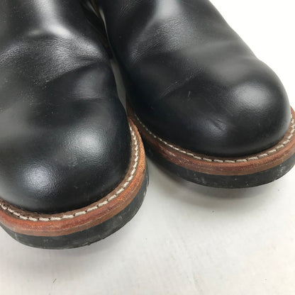 【中古品】【メンズ】 RED WING レッドウィング 2966 BLACK KLONDIKE 11-INCH ENGINEER BOOTS 靴 ブーツ BLACK 8 1/2 26.5cm 箱有 ※使用感あり・カビ臭あり 164-260829-io-15-fuzh カラー：ブラック 万代Net店