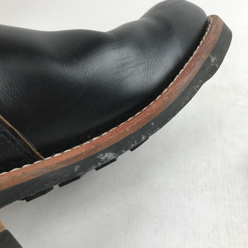 【中古品】【メンズ】 RED WING レッドウィング 2966 BLACK KLONDIKE 11-INCH ENGINEER BOOTS 靴 ブーツ BLACK 8 1/2 26.5cm 箱有 ※使用感あり・カビ臭あり 164-260829-io-15-fuzh カラー：ブラック 万代Net店