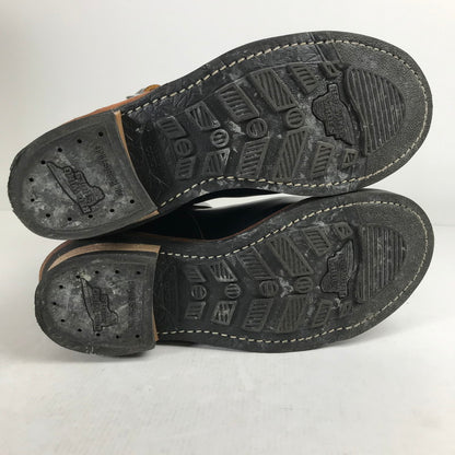 【中古品】【メンズ】 RED WING レッドウィング 2966 BLACK KLONDIKE 11-INCH ENGINEER BOOTS 靴 ブーツ BLACK 8 1/2 26.5cm 箱有 ※使用感あり・カビ臭あり 164-260829-io-15-fuzh カラー：ブラック 万代Net店