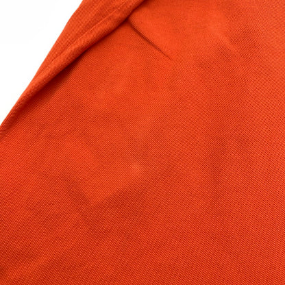 【中古品】【メンズ】 MONCLER モンクレール MAGLIA POLO MANICA CORTA S S POLO SHIRT ポロシャツ ORANGE Lサイズ ※首回りスレ・変色・使用感・ボタン色抜けあり 141-260830-io-55-fuzh カラー：オレンジ 万代Net店