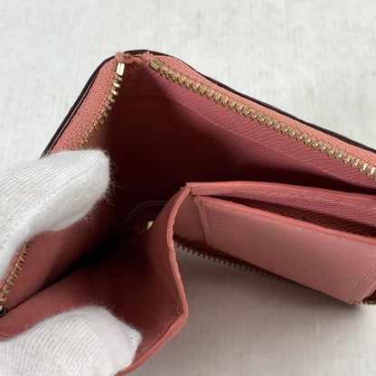 【中古品】【レディース】 COACH コーチ 財布 PINK ラウンドジップ 本体のみ ※汚れあり 181-260829-io-19-fuzh カラー：ピンク 万代Net店