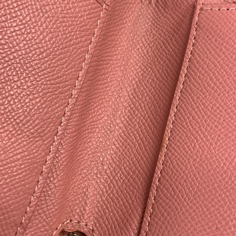 【中古品】【レディース】 COACH コーチ 財布 PINK ラウンドジップ 本体のみ ※汚れあり 181-260829-io-19-fuzh カラー：ピンク 万代Net店