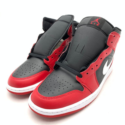 【中古美品】【メンズ】 NIKE ナイキ DQ8426-061 AIR JORDAN 1 MID "GYM RED BLACK" エアジョーダン スニーカー 靴 160-260922-gm-23-fuzh サイズ：28.5cm カラー：レッド 万代Net店