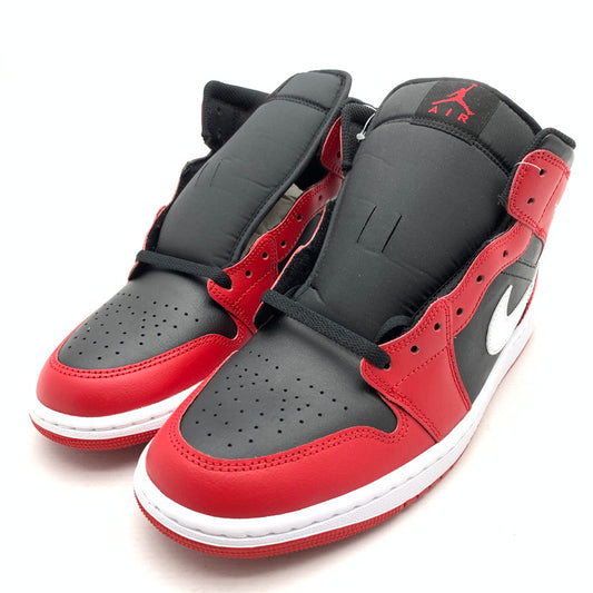 【中古美品】【メンズ】 NIKE ナイキ DQ8426-061 AIR JORDAN 1 MID "GYM RED BLACK" エアジョーダン スニーカー 靴 160-260922-gm-23-fuzh サイズ：28.5cm カラー：レッド 万代Net店