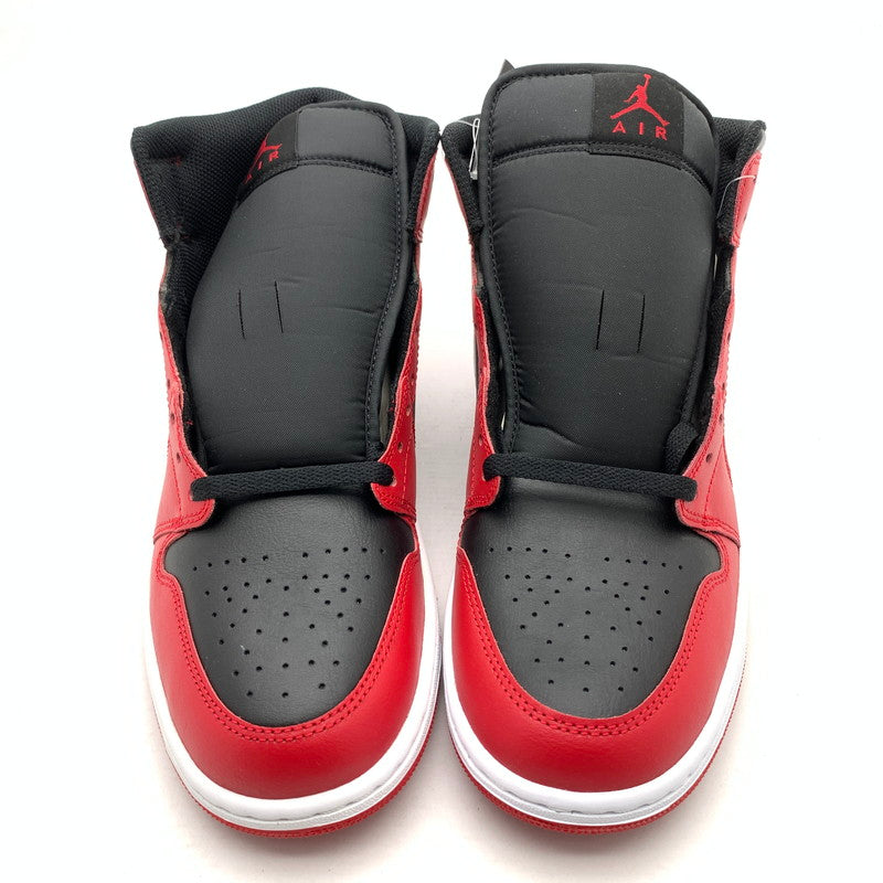 【中古美品】【メンズ】 NIKE ナイキ DQ8426-061 AIR JORDAN 1 MID "GYM RED BLACK" エアジョーダン スニーカー 靴 160-260922-gm-23-fuzh サイズ：28.5cm カラー：レッド 万代Net店