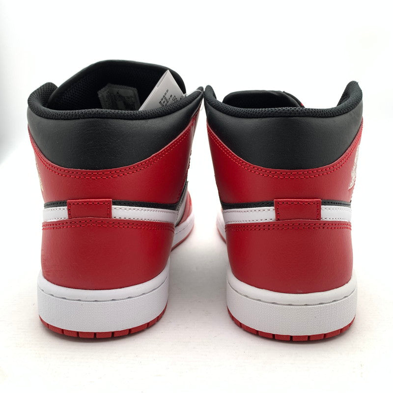 【中古美品】【メンズ】 NIKE ナイキ DQ8426-061 AIR JORDAN 1 MID "GYM RED BLACK" エアジョーダン スニーカー 靴 160-260922-gm-23-fuzh サイズ：28.5cm カラー：レッド 万代Net店