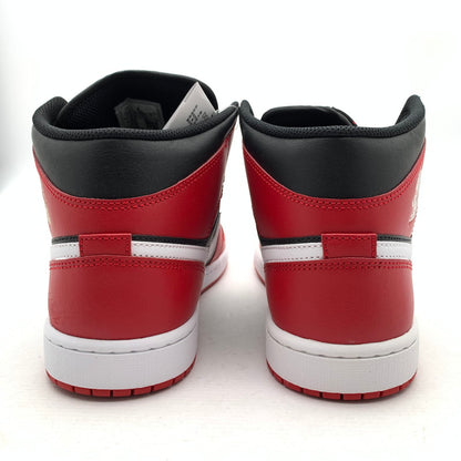 【中古美品】【メンズ】 NIKE ナイキ DQ8426-061 AIR JORDAN 1 MID "GYM RED BLACK" エアジョーダン スニーカー 靴 160-260922-gm-23-fuzh サイズ：28.5cm カラー：レッド 万代Net店