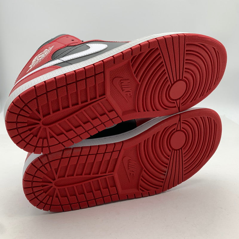 【中古美品】【メンズ】 NIKE ナイキ DQ8426-061 AIR JORDAN 1 MID "GYM RED BLACK" エアジョーダン スニーカー 靴 160-260922-gm-23-fuzh サイズ：28.5cm カラー：レッド 万代Net店