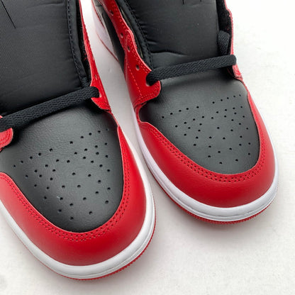 【中古美品】【メンズ】 NIKE ナイキ DQ8426-061 AIR JORDAN 1 MID "GYM RED BLACK" エアジョーダン スニーカー 靴 160-260922-gm-23-fuzh サイズ：28.5cm カラー：レッド 万代Net店