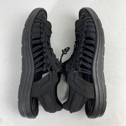 【中古品】【メンズ】 KEEN キーン UNEEK ll OT サンダル 靴 BLACK 29.0cm 本体のみ ※毛玉・使用感あり 164-260830-io-14-fuzh カラー：ブラック 万代Net店