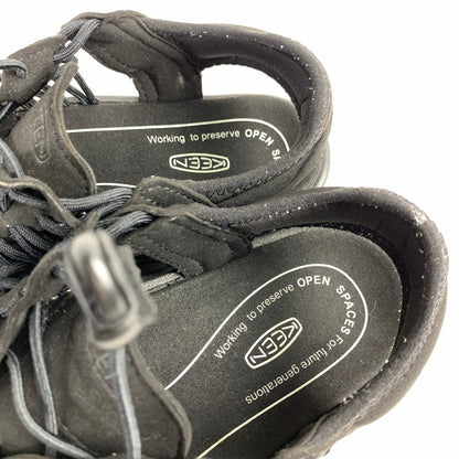 【中古品】【メンズ】 KEEN キーン UNEEK ll OT サンダル 靴 BLACK 29.0cm 本体のみ ※毛玉・使用感あり 164-260830-io-14-fuzh カラー：ブラック 万代Net店