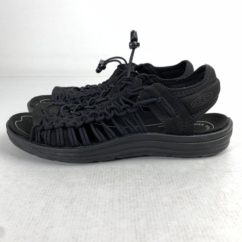 【中古品】【メンズ】 KEEN キーン UNEEK ll OT サンダル 靴 BLACK 29.0cm 本体のみ ※毛玉・使用感あり 164-260830-io-14-fuzh カラー：ブラック 万代Net店