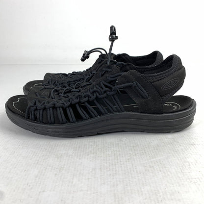 【中古品】【メンズ】 KEEN キーン UNEEK ll OT サンダル 靴 BLACK 29.0cm 本体のみ ※毛玉・使用感あり 164-260830-io-14-fuzh カラー：ブラック 万代Net店
